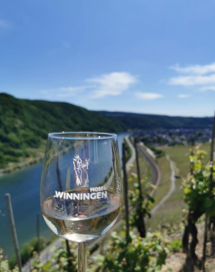 Ferienwohnung Auszeit Rhein-Mosel Waldesch Exterior foto