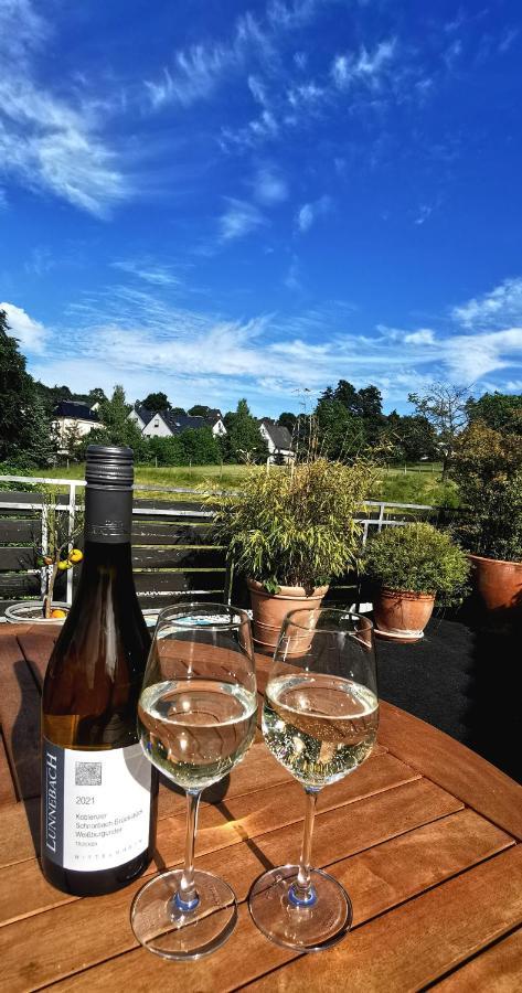 Ferienwohnung Auszeit Rhein-Mosel Waldesch Exterior foto